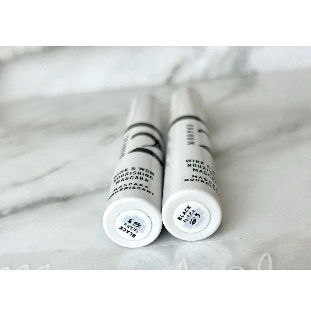 Morphe 2 Wink & Wow Nourishing Mascara Black 8g 0.28oz Set of 2 New